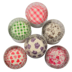 Foremki do babeczek papierowe 10cm 100szt mix 2